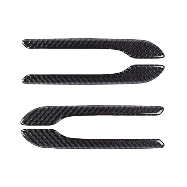 Carbon fibre 4Pcs Car Door Handle For Tesla Model 3 17-22 For Tesla Model Y 22-23 For Tesla Model S 16-20 For Tesla Model X17-19 - Image 8