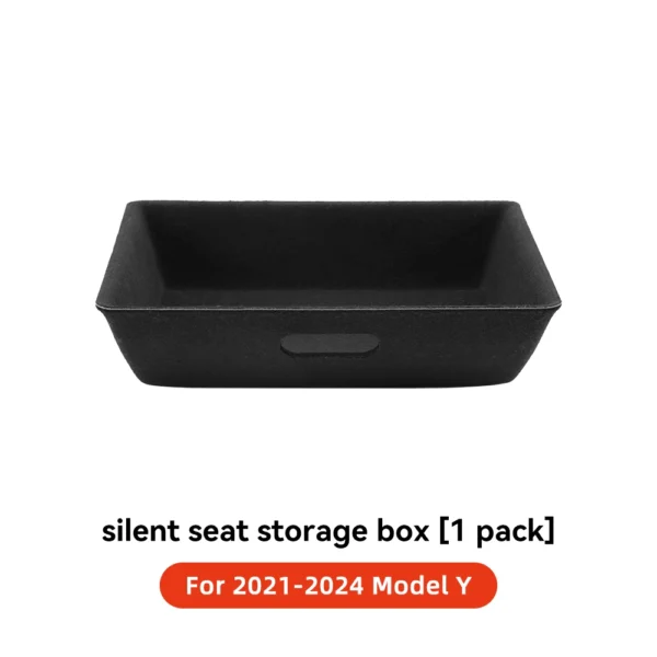 YZ For Tesla Model Y Juniper 2025 Underseat Storage Box Seats Drawer TPE Hidden Storage Tray Push Pull Car Organizer Accessories - Image 7