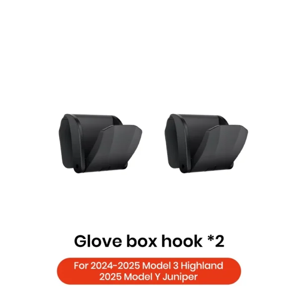 YZ For New Tesla Model 3/Y Highland Juniper Glove box Car Hooks ABS Storage Holder Tesla Model 3 Car Dedicated  Accessories - Image 7