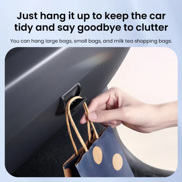 YZ For New Tesla Model 3/Y Highland Juniper Glove box Car Hooks ABS Storage Holder Tesla Model 3 Car Dedicated  Accessories - Image 2