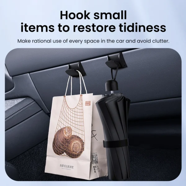 YZ For New Tesla Model 3/Y Highland Juniper Glove box Car Hooks ABS Storage Holder Tesla Model 3 Car Dedicated  Accessories - Image 3